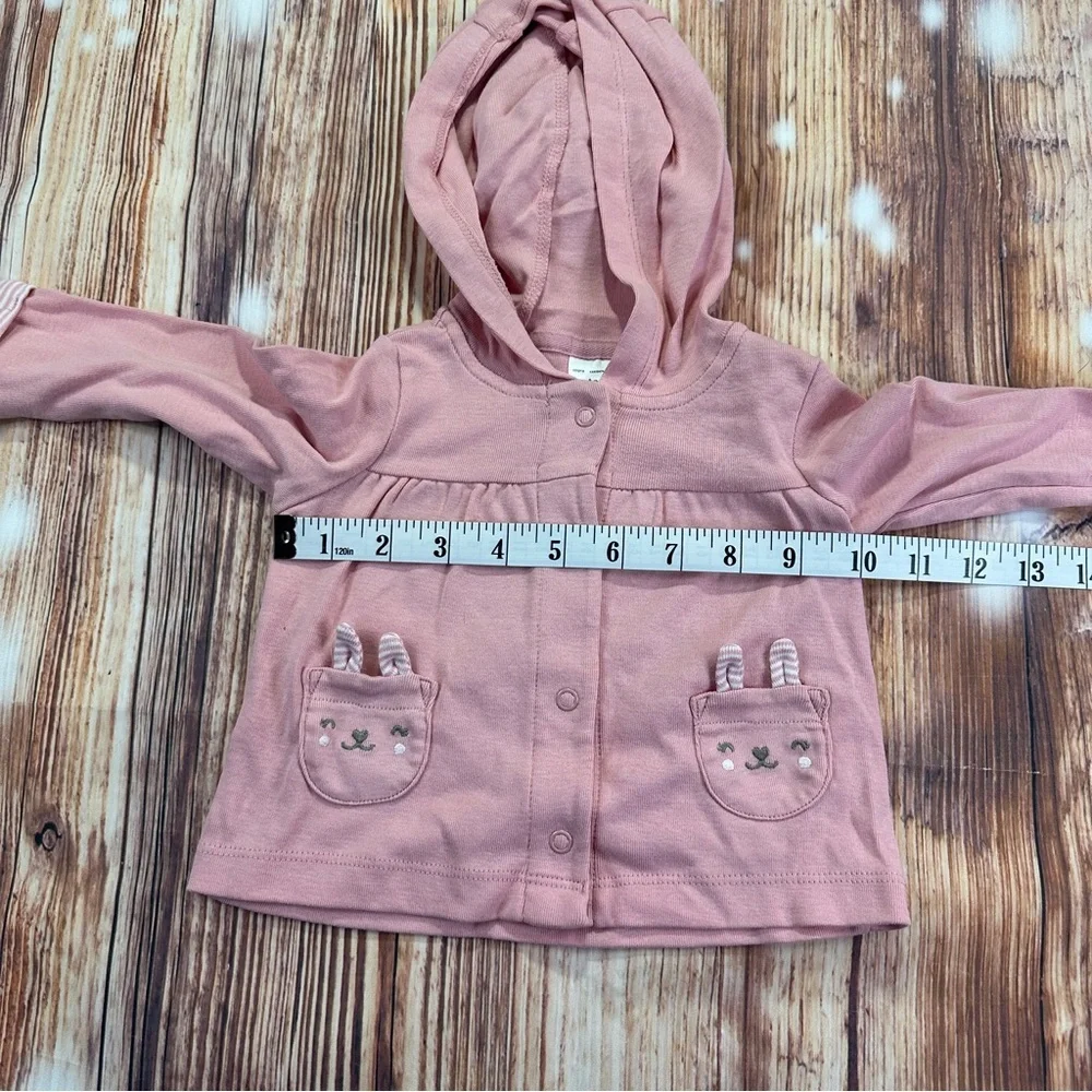 Carter's Pink Baby Cardigan Size 6 Months